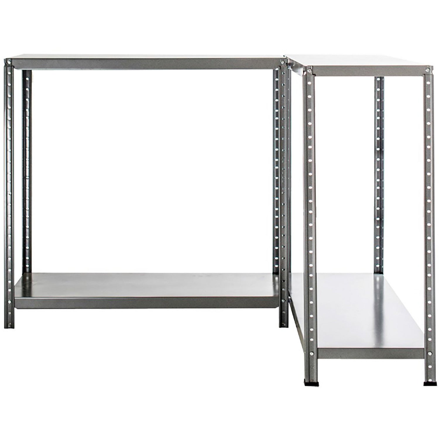 VESTIAMO CASA - Scaffale in metallo zincato 4 ripiani - h145x75x30 cm